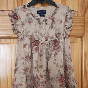 Ralph Lauren Floral Ruffle Skirt
